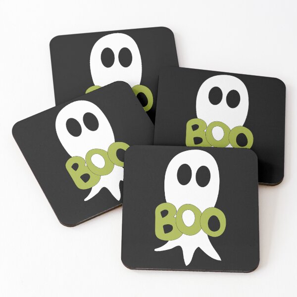 Item preview, Cute ghost cartoon with BOO text  designed and sold by AngelDawnDesign.