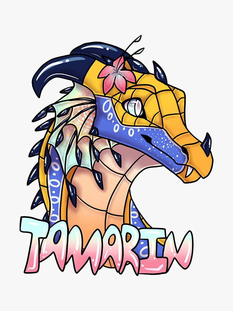 Tamarin Sticker Wings Of Fire Sticker For Sale By Tigerli1y Redbubble