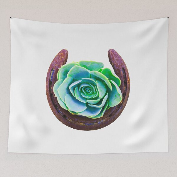 Item preview, Succulent Horseshoe designed and sold by ArtbyAdriane.