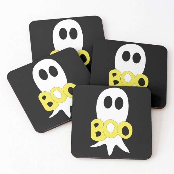 Item preview, Cute ghost cartoon with BOO text  designed and sold by AngelDawnDesign.