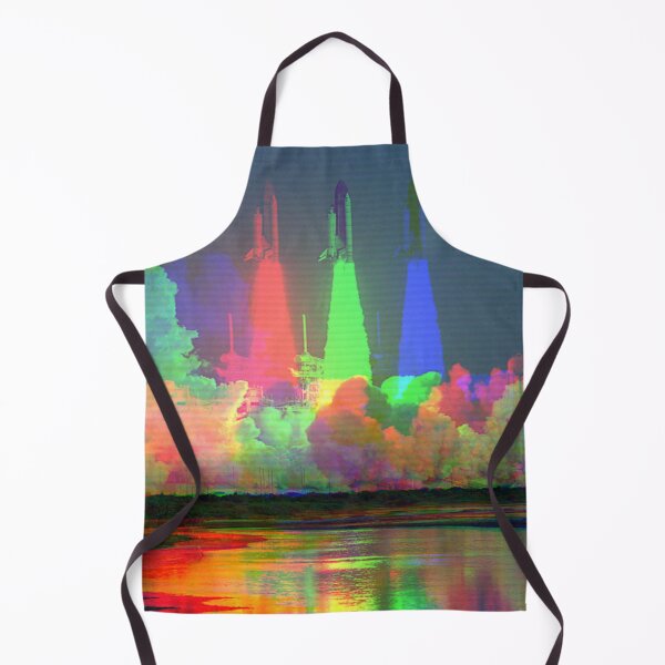 Item preview, Rainbow Rocketship blastoff, Spacecore, SpaceX, Nasa, Outer Space Spaceship designed and sold by SundaySoup.