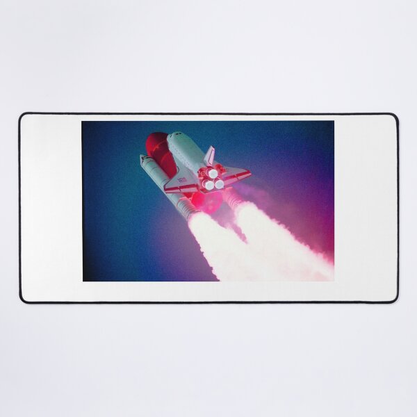 Item preview, Rocketship Blast Off, Colorful Outer Space Spaceship Spacecore  designed and sold by SundaySoup.