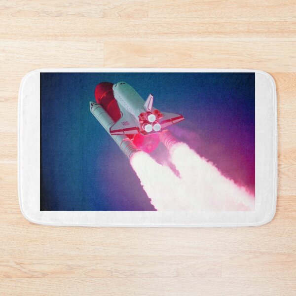 Item preview, Rocketship Blast Off, Colorful Outer Space Spaceship Spacecore  designed and sold by SundaySoup.