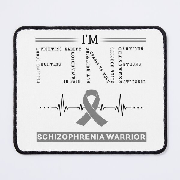 Item preview, I'm Fine Schizophrenia Warrior Support Schizophrenia Awareness Gifts designed and sold by rechardtee.