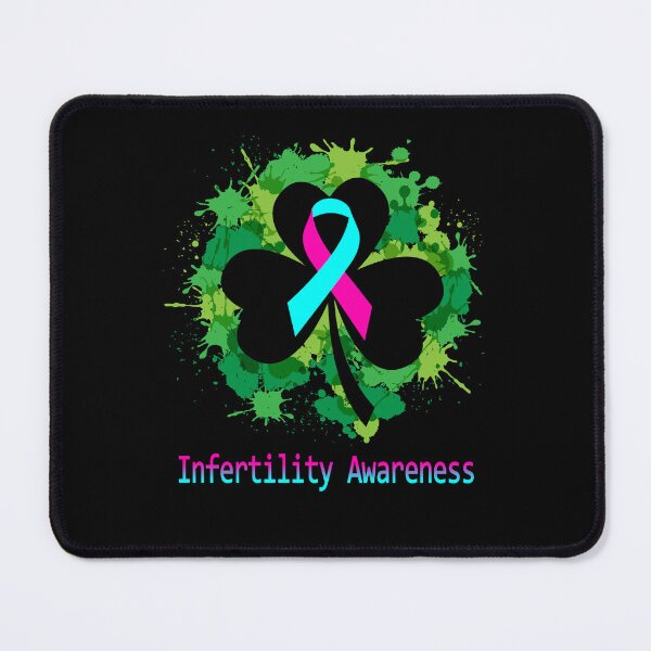 Item preview, Infertility Awareness Clover Ribbon Happy Patricks Day Support Infertility Warrior Gifts designed and sold by Tammyilaria.