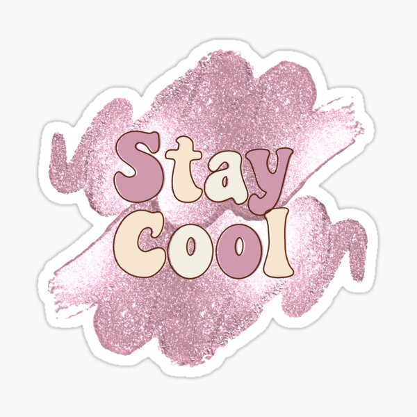 stay-cool-and-beat-the-heat-sticker-for-sale-by-stof25-redbubble