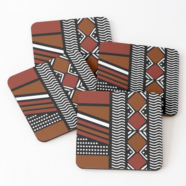 Item preview, African Bogolan Abstract Pattern designed and sold by funkyvibes.