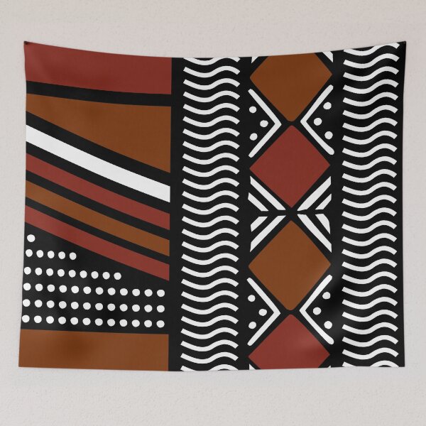 Item preview, African Bogolan Abstract Pattern designed and sold by funkyvibes.