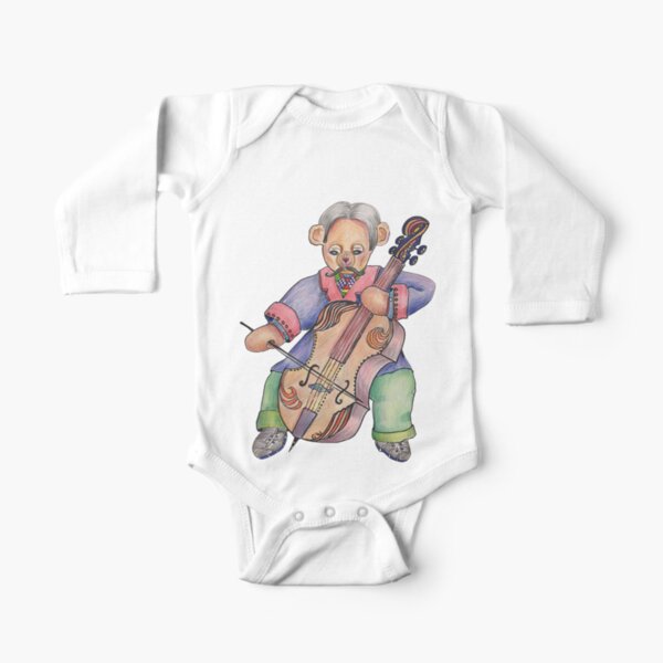 Patrick Bearborn Long Sleeve Baby One-Piece