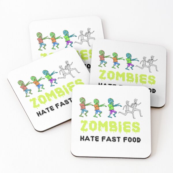 Item preview, Zombies Hate Fast Food designed and sold by The Love Quill.