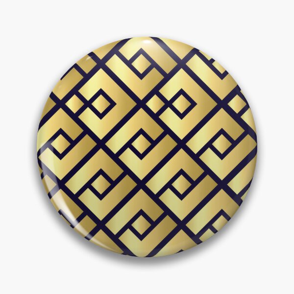 Item preview, Patrón de rombos dorados - diseño abstracto sin costuras designed and sold by Yerdna.