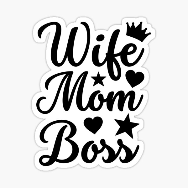 Item preview,  wife mom boss, For Boss, Boss Day designed and sold by micarto.