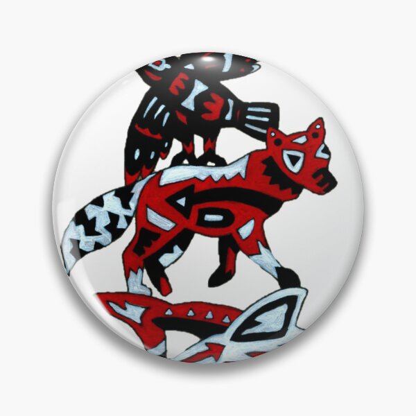 Item preview, Totem Pole Shark Wolf Crow designed and sold by Pete Matejka.