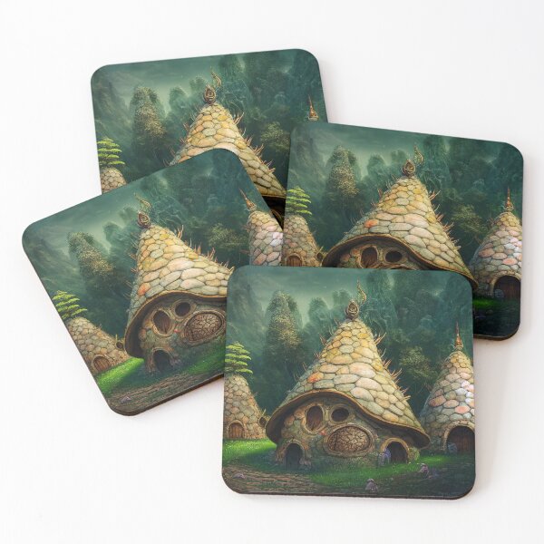 Item preview, Earthen Dwellings of The Faeries designed and sold by fairytailsaiart.