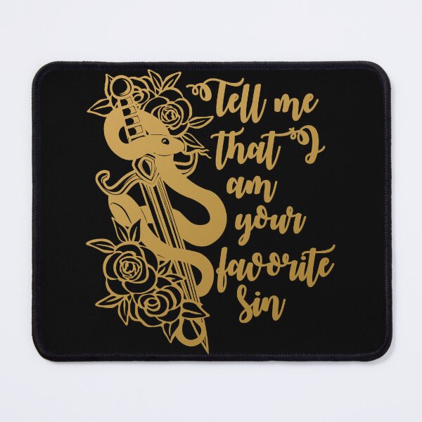 Item preview, Tell Me That I Am Your Favorite Sin designed and sold by Celticrose721.