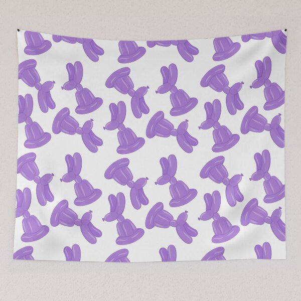 Item preview, PURPLE RABBIT BALLOON designed and sold by Terevela.