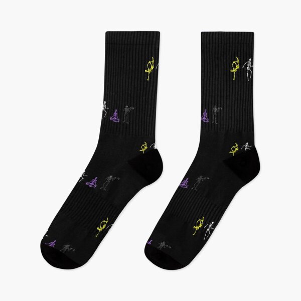 Item preview, Halloween Non Binary Skeletons. Nonbinary Pride designed and sold by Subtle Pride Shop.
