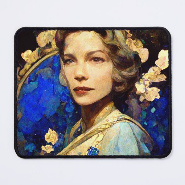 Item preview, Lauren in Blue and Gold designed and sold by Glenn Slingsby.