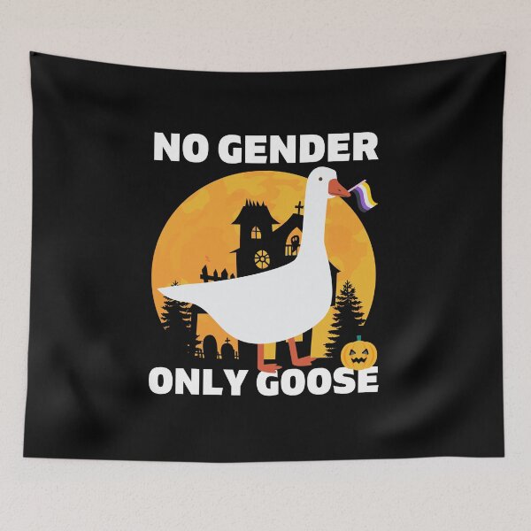 Item preview, No Gender Only Goose Halloween Non Binary. Nonbinary Pride. designed and sold by Subtle Pride Shop.