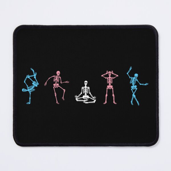 Item preview, Halloween Trans Skeletons. Transgender Pride designed and sold by Subtle Pride Shop.