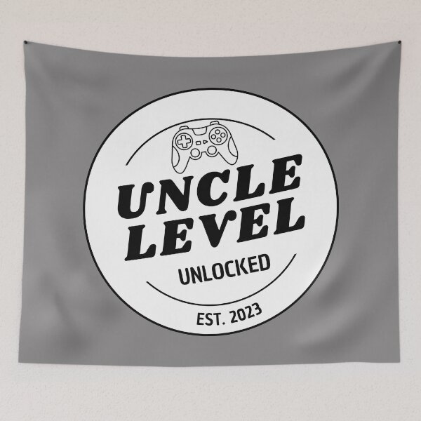 Item preview, Uncle Level Unlocked 2023 designed and sold by TrendyTribe.