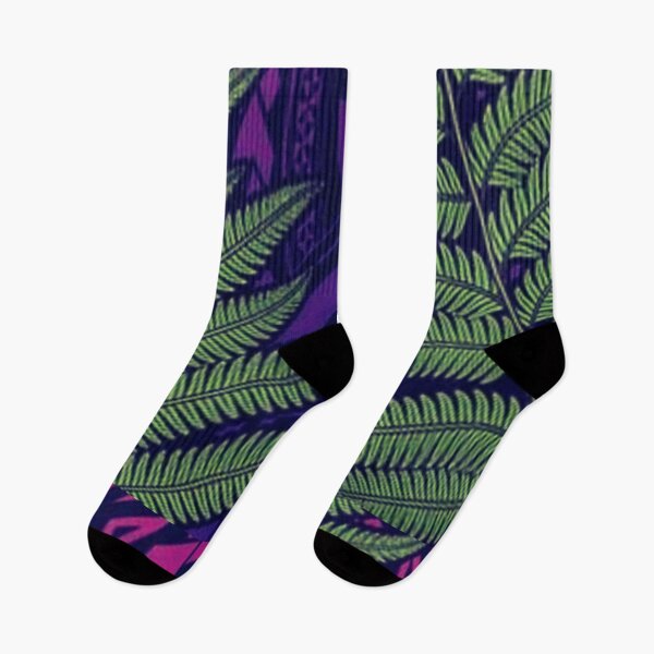 Item preview, Fern on a purple background designed and sold by sweetartnc.