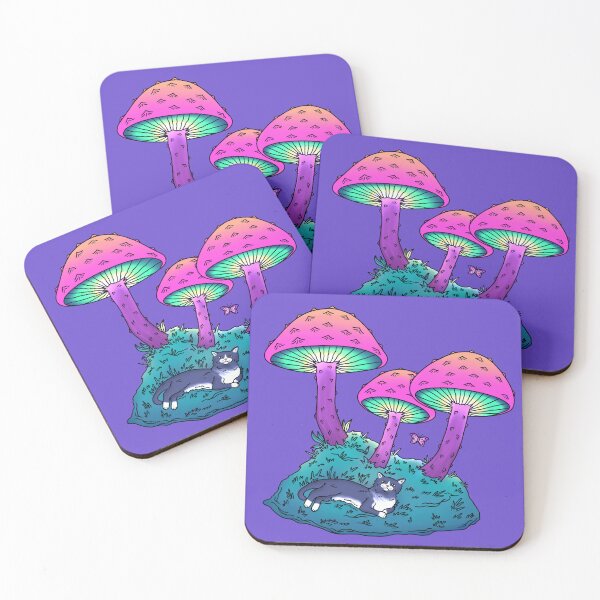 Item preview, Glowing Mushroom Paradise designed and sold by klaidelic.