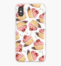 Pink Cupcakes Twirling iPhone Case