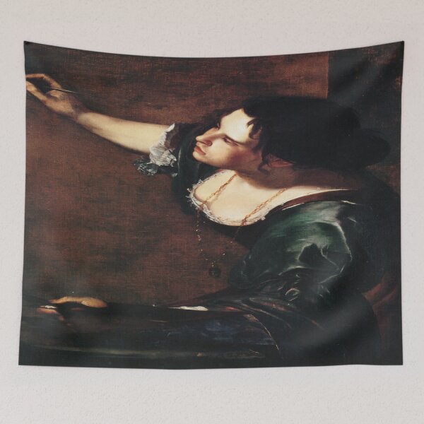 Item preview, Self-Portrait as the Allegory of Painting - Artemisia Gentileschi designed and sold by beoverpowered.