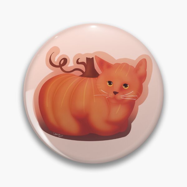 Item preview, Pumpkin Cat designed and sold by Catie Lipsey.