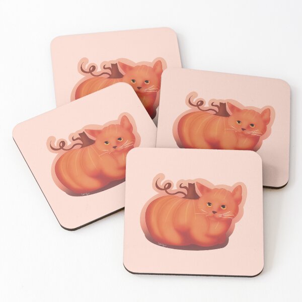Item preview, Pumpkin Cat designed and sold by Catie Lipsey.
