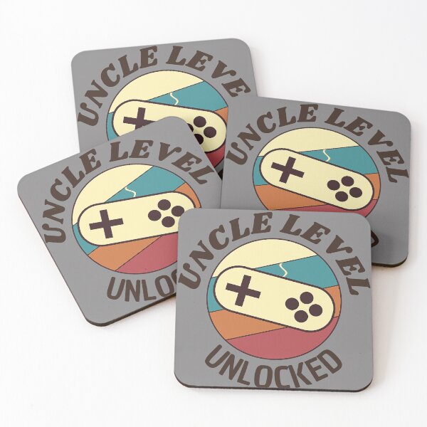 Item preview, Uncle Level Unlocked designed and sold by TrendyTribe.
