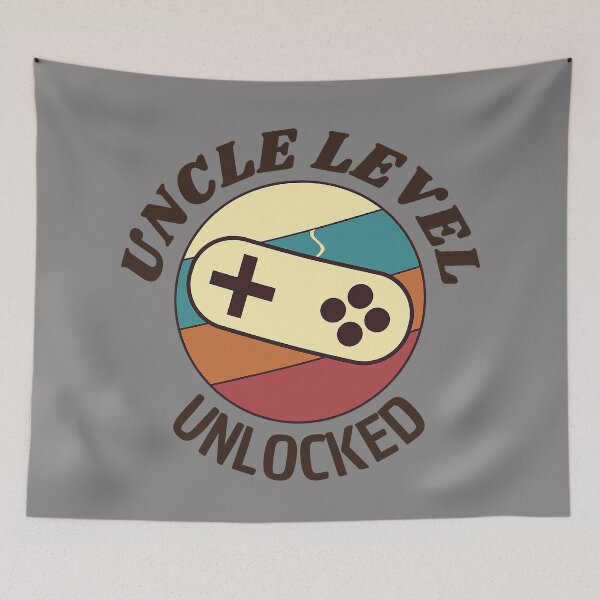 Item preview, Uncle Level Unlocked designed and sold by TrendyTribe.