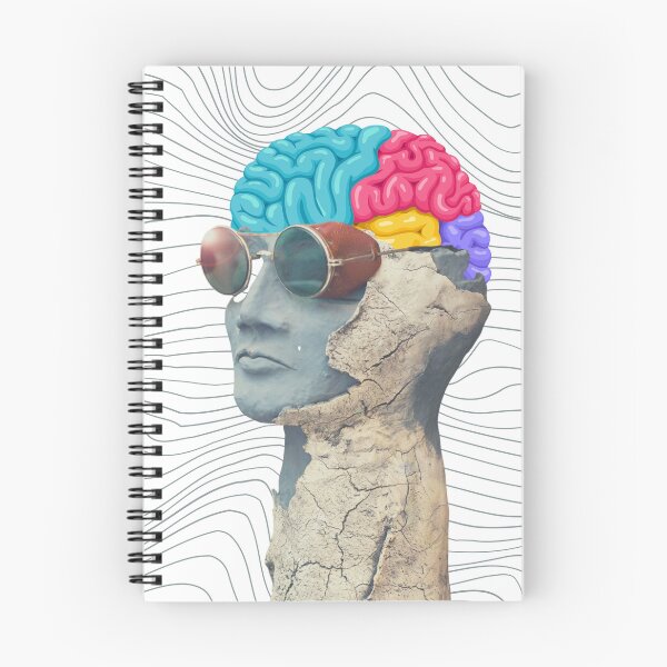 Item preview, Sculpture brain sunglasses past future  designed and sold by chooseorcreate1.