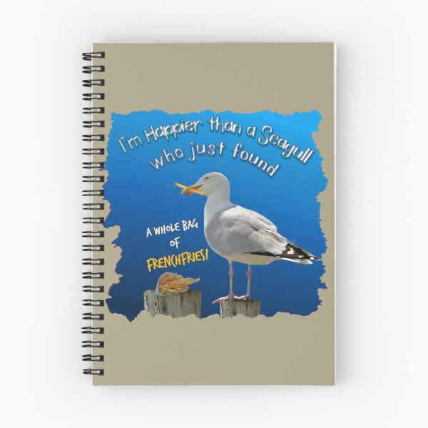 Item preview, SEAGULLS LOVE THOSE FRENCH FRIES designed and sold by THE AMERICAN TEEVANGELIST.