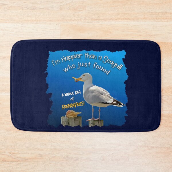 Item preview, SEAGULLS LOVE THOSE FRENCH FRIES designed and sold by THE AMERICAN TEEVANGELIST.