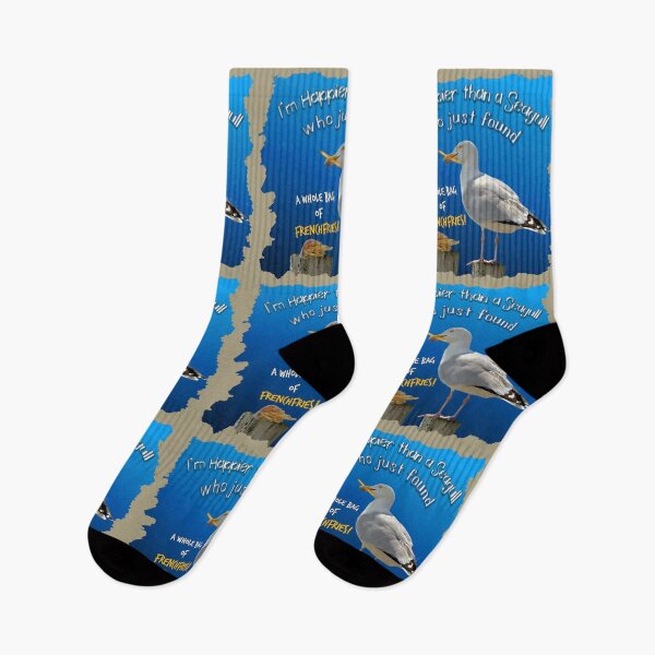 Item preview, SEAGULLS LOVE THOSE FRENCH FRIES designed and sold by THE AMERICAN TEEVANGELIST.