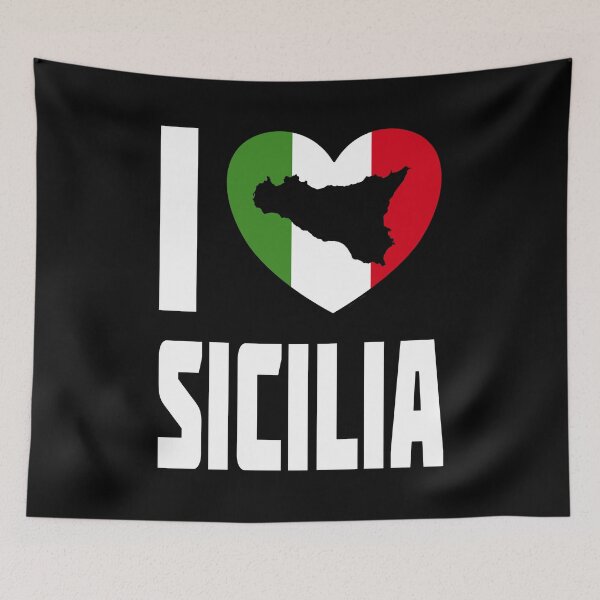 Item preview, I Love Sicilia - I Heart Sicilia Italia designed and sold by molamode.
