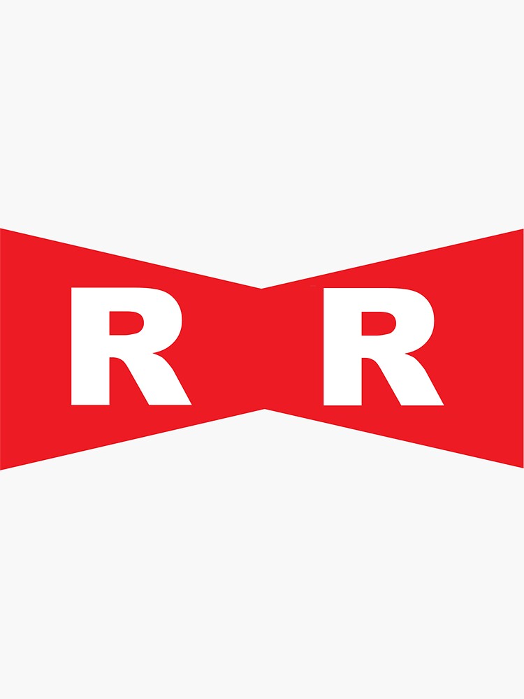 "Red Ribbon Army" Sticker for Sale by DariusJordan Redbubble