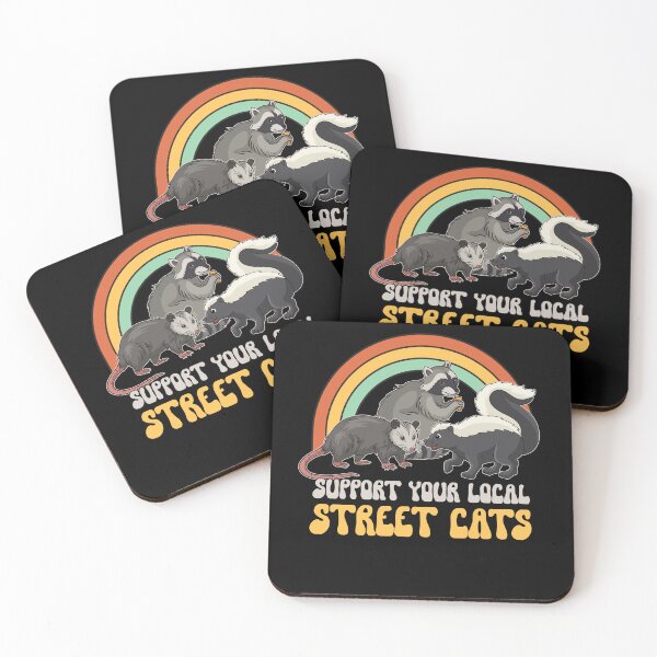Item preview, Opossum Possum Raccoon TrashPanda Shirt, Rainbow Shirt, Animal Lover Shirt designed and sold by oswaldcoccoh.
