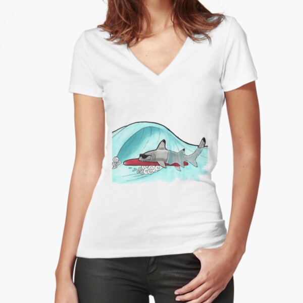 Fitted V-Neck T-Shirt