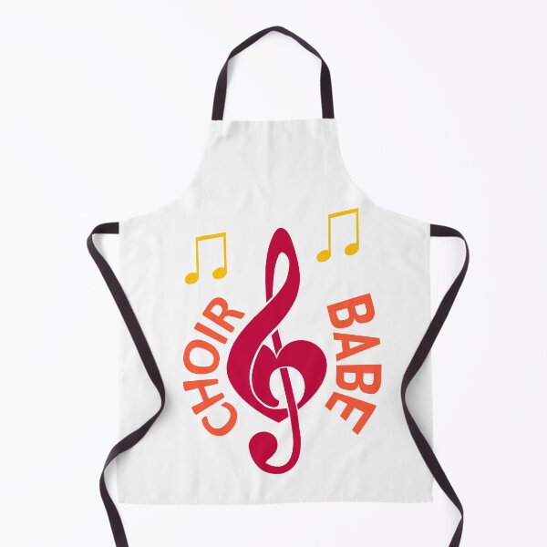 Item preview, Choir Babe Treble Clef Heart designed and sold by Grepthor.