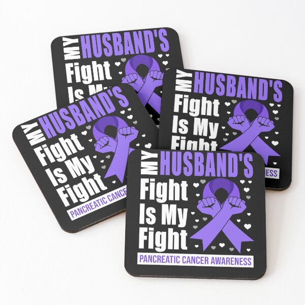 Item preview, Pancreatic Cancer Awareness My Husband's Fight is My Fight designed and sold by oswaldcoccoh.