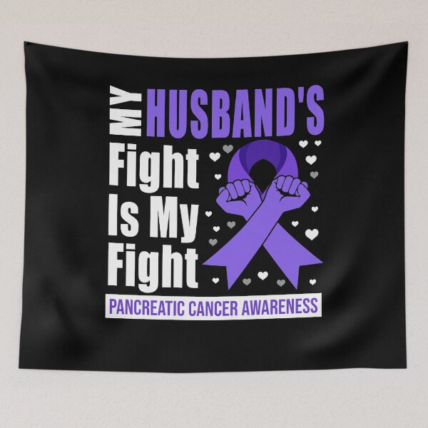 Item preview, Pancreatic Cancer Awareness My Husband's Fight is My Fight designed and sold by oswaldcoccoh.