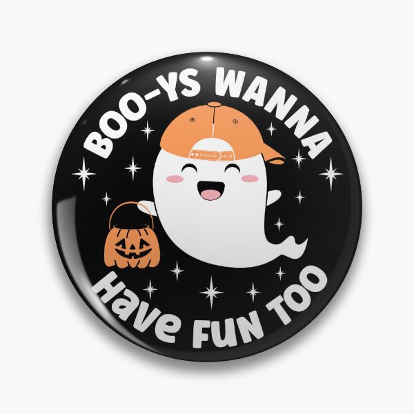 Artikelvorschau, Boys Wanna Have Fun Too Cute and Funny Ghost - Schwarz entworfen und verkauft von PearlMoonGrapes.