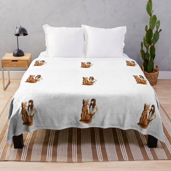 Item preview, Queen Nefertiti & Cat designed and sold by mahmoud92-hamed.