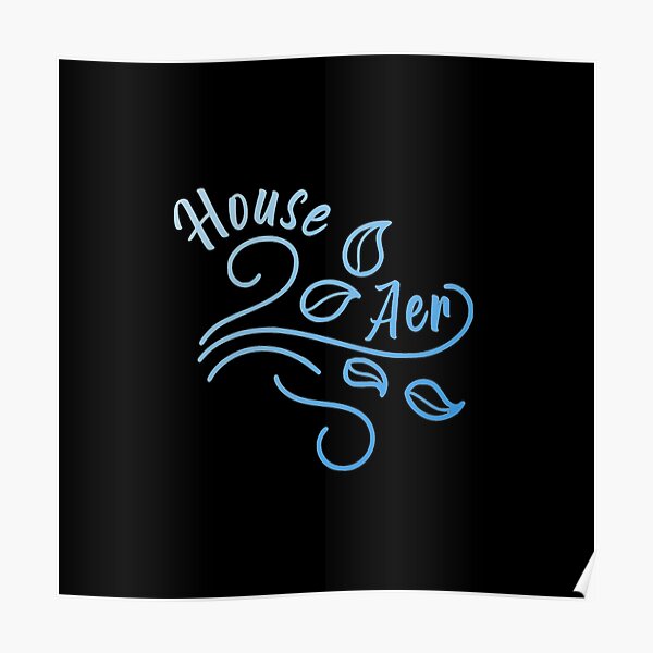 "Zodiac Academy House Aer Color" Poster for Sale by Celticrose721