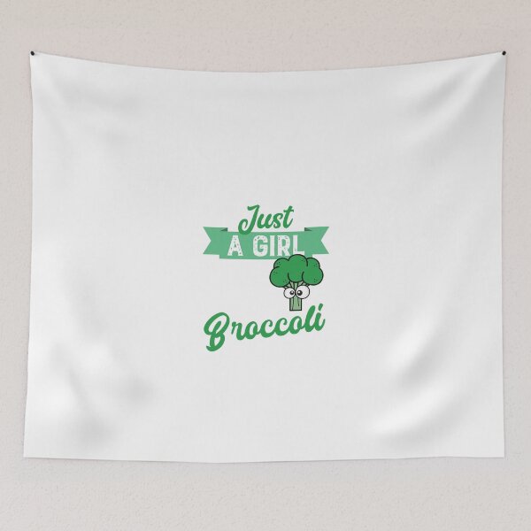 Item preview, Just a girl who likes Broccoli designed and sold by ShakitaMa.