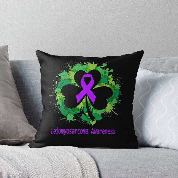 Item preview, Leiomyosarcoma Awareness Clover Ribbon Happy Patricks Day Support Leiomyosarcoma Warrior Gifts designed and sold by Tammyilaria.