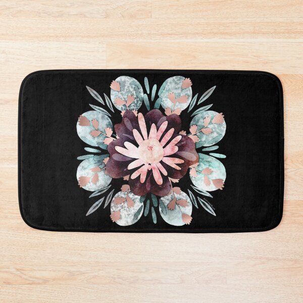 Item preview, Magnolia Sage Moons Mandala Negative Painting  designed and sold by Valerie Englehart.